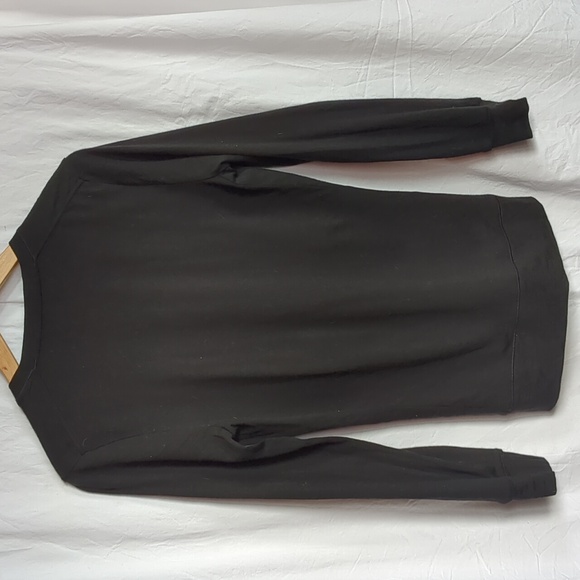 Icebreaker cardigan black Merino wool medium - Picture 5 of 6